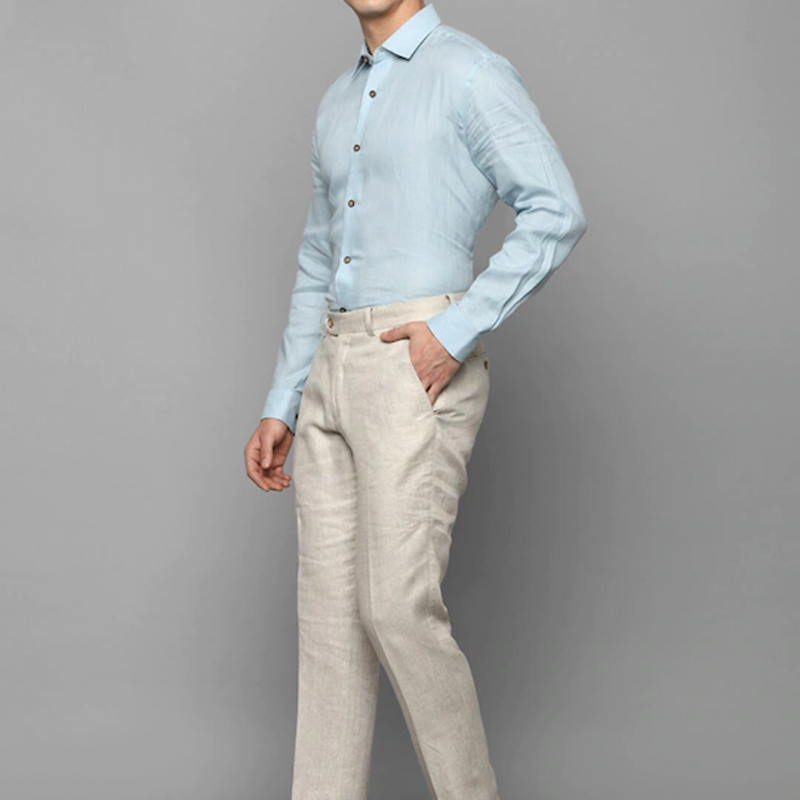 Men Mid Rise Trousers