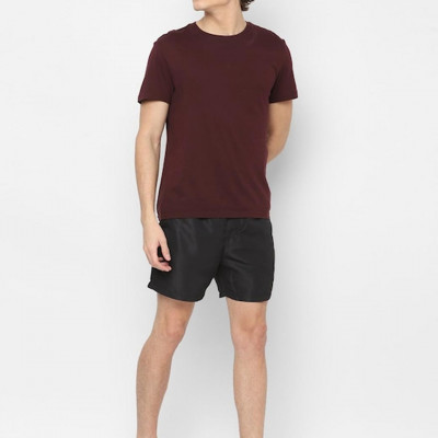 Men Solid Swim Shorts