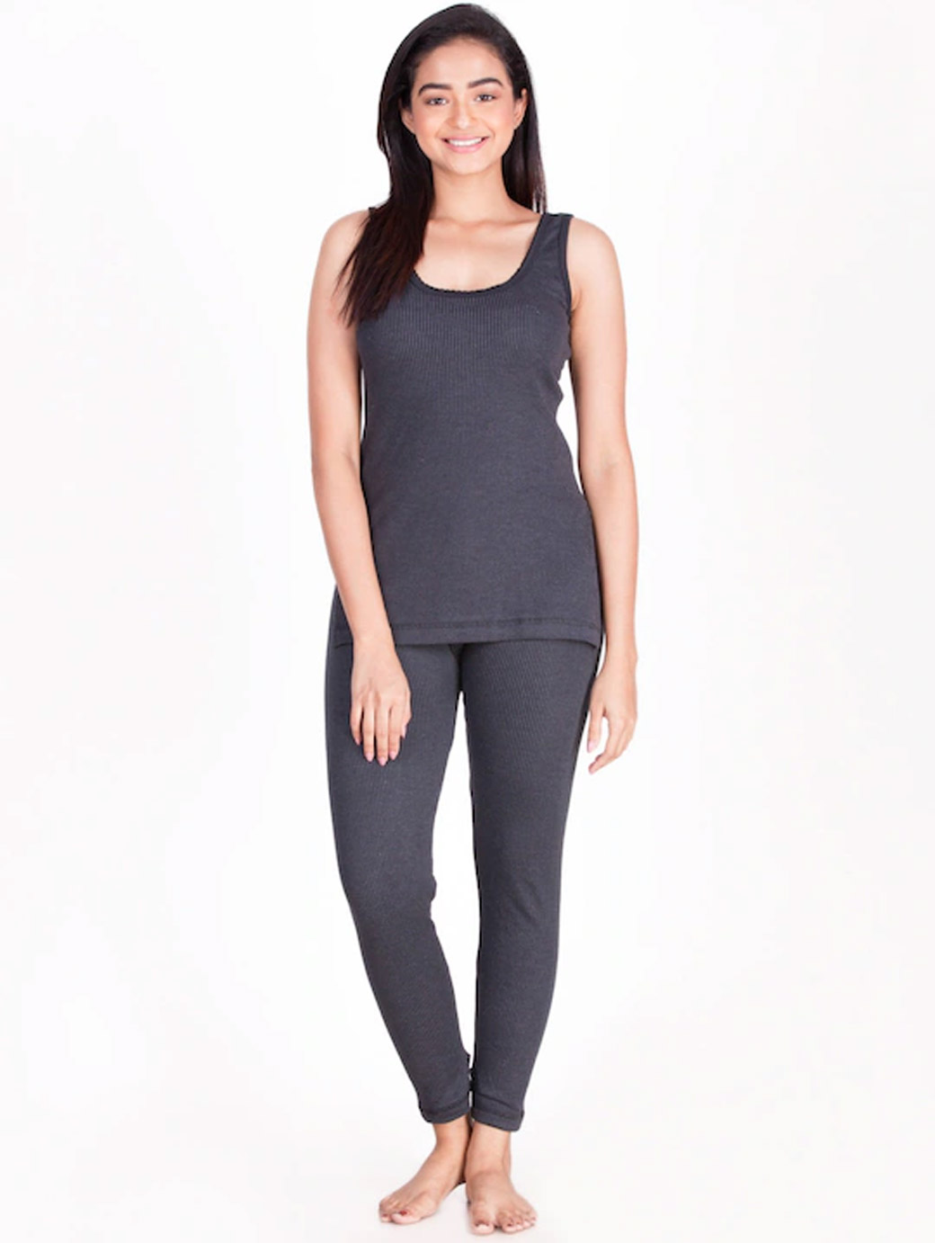 Women Black Thermal Set