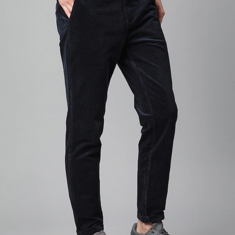Men Regular Mid Rise Trousers
