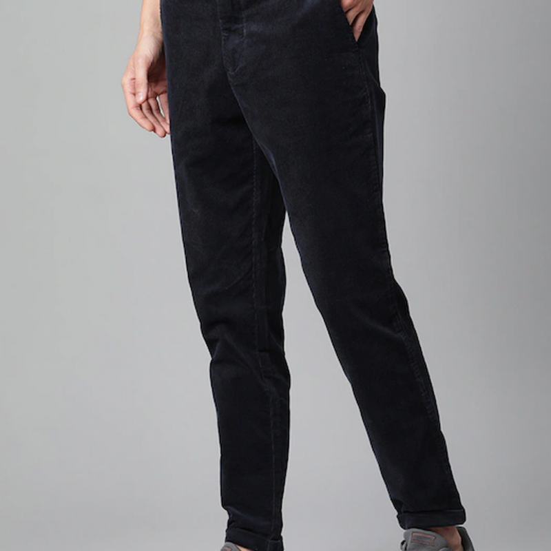 Men Regular Mid Rise Trousers