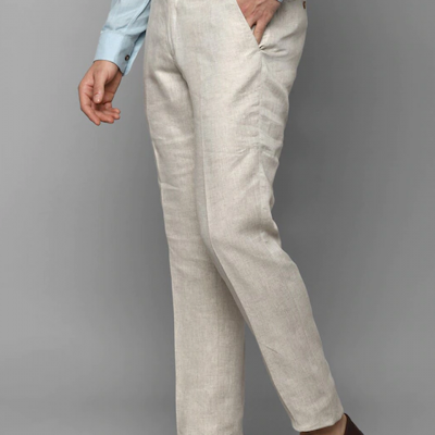 Men Mid Rise Trousers