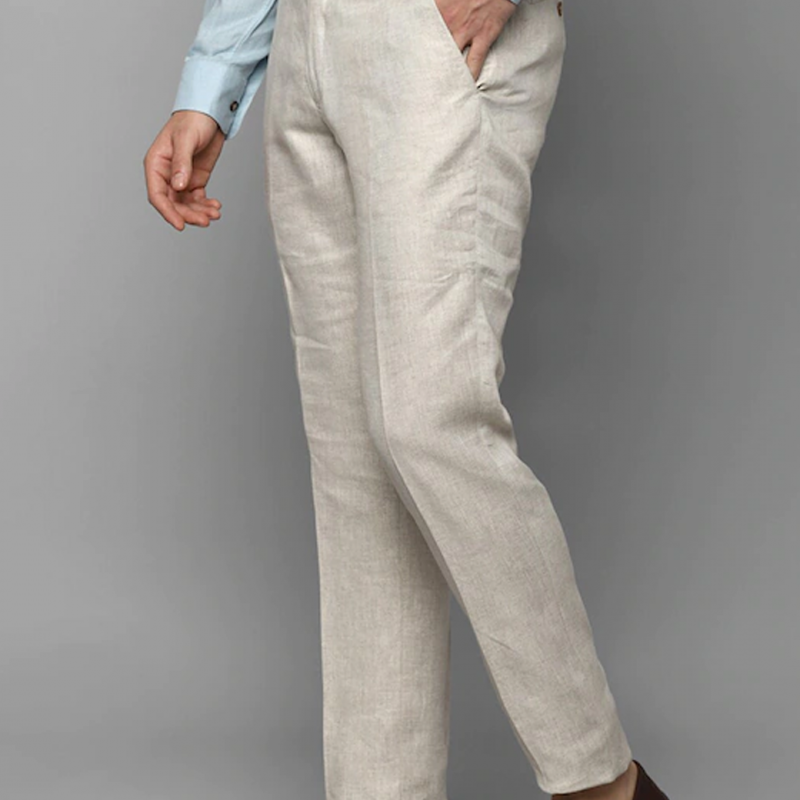 Men Mid Rise Trousers