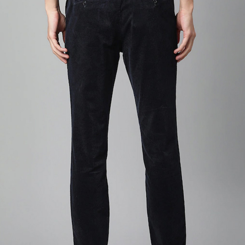 Men Regular Mid Rise Trousers