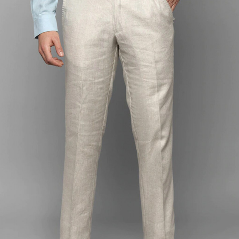Men Mid Rise Trousers
